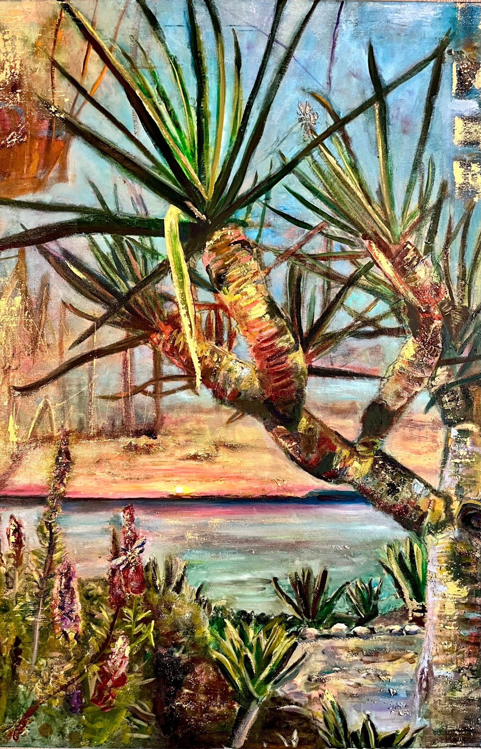 MONTAGE DRAGON TREE 24” x 36” image 0