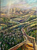 Bridge to the Sunrise Over Sedona