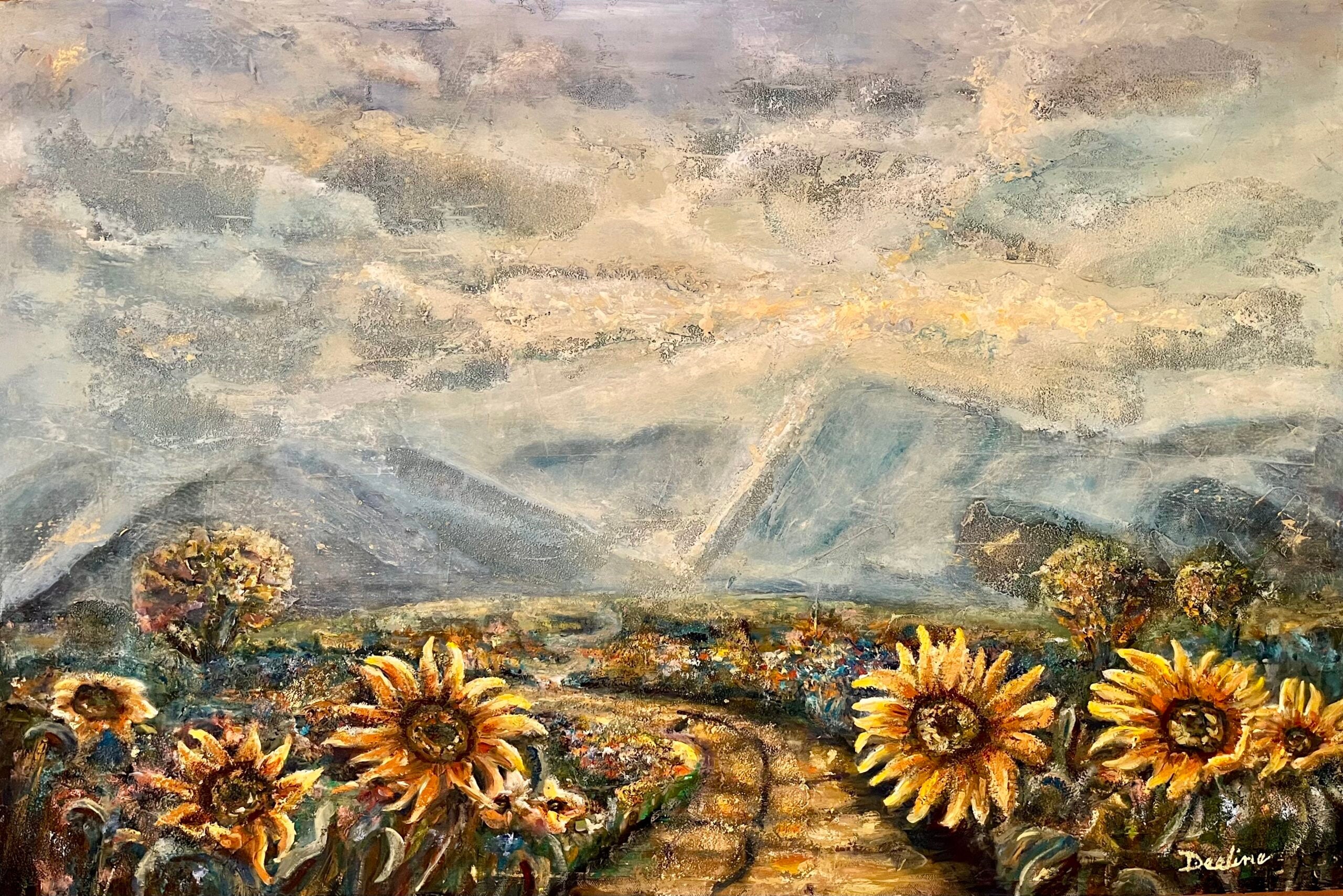 Light and Love from Heaven 24" x 36" image 0